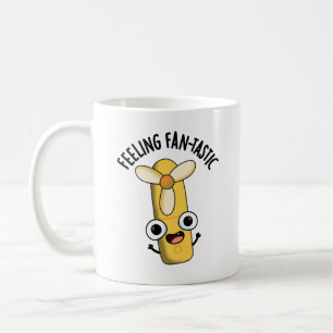 Taza De Café Sentiendo un divertido y fantástico fan Pun