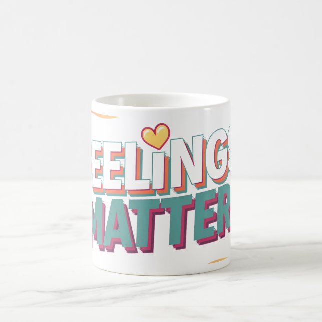 Taza De Café Sentimientos importantes (Centro)