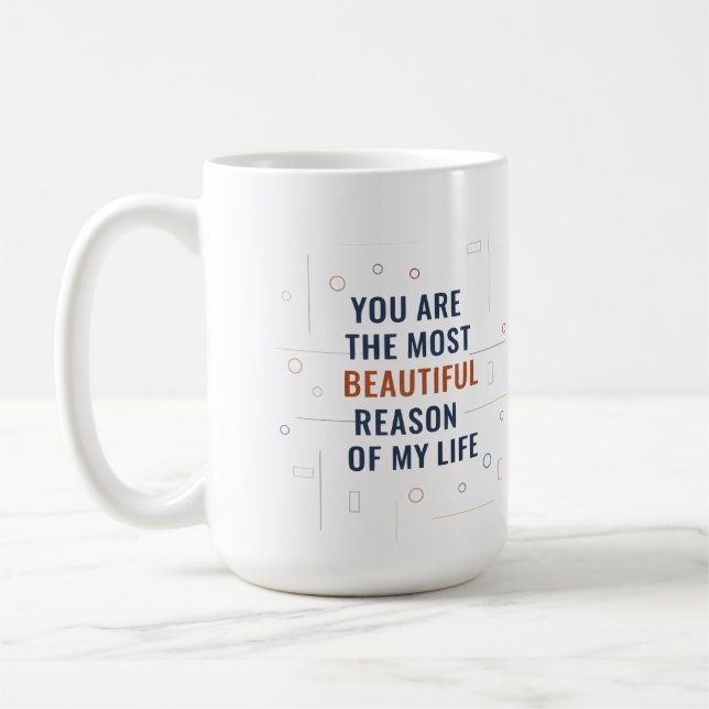 Taza De Café Sentimientos románticos (Izquierda)