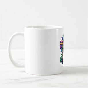 Taza de café Sentinel de arrecife violeta