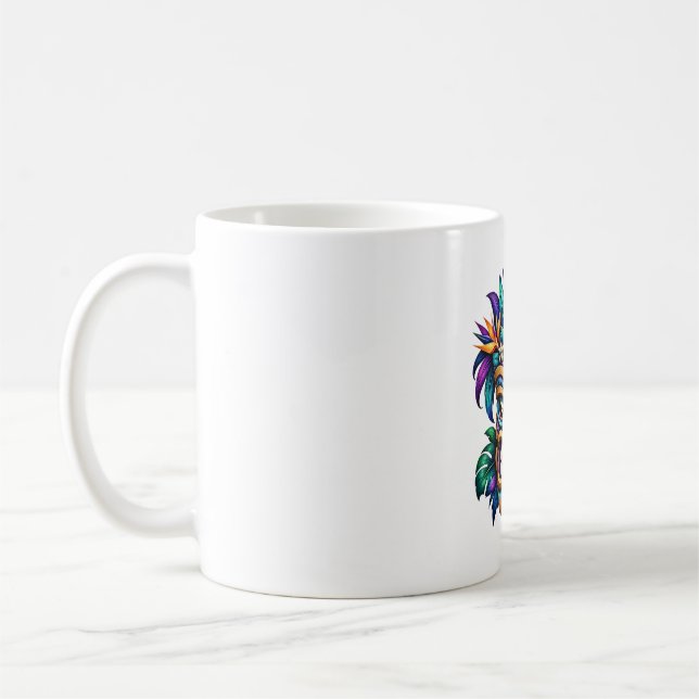 Taza de café Sentinel de arrecife violeta (Izquierda)