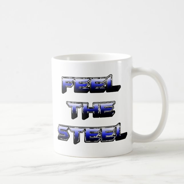 TAZA DE CAFÉ SENTIR EL ACERO (Derecha)