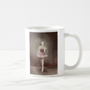 Taza De Café Sepia Ballerina