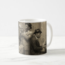 Taza De Café Sepia Jazz Soul Vibe