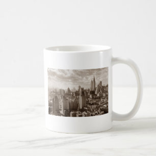 Taza De Café Sepia Nueva York