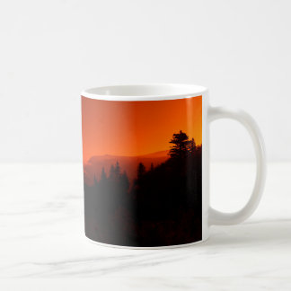 Taza De Café Sepia Panoramic Paisaje Mug