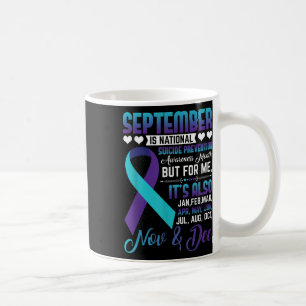 Taza De Café Septiembre: Conciencia nacional sobre la prevenció
