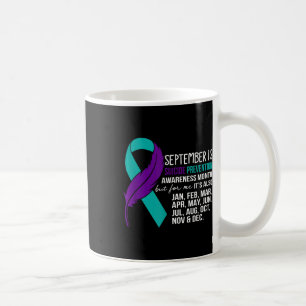 Taza De Café Septiembre Es Mes De Concienciación Sobre Prevenci
