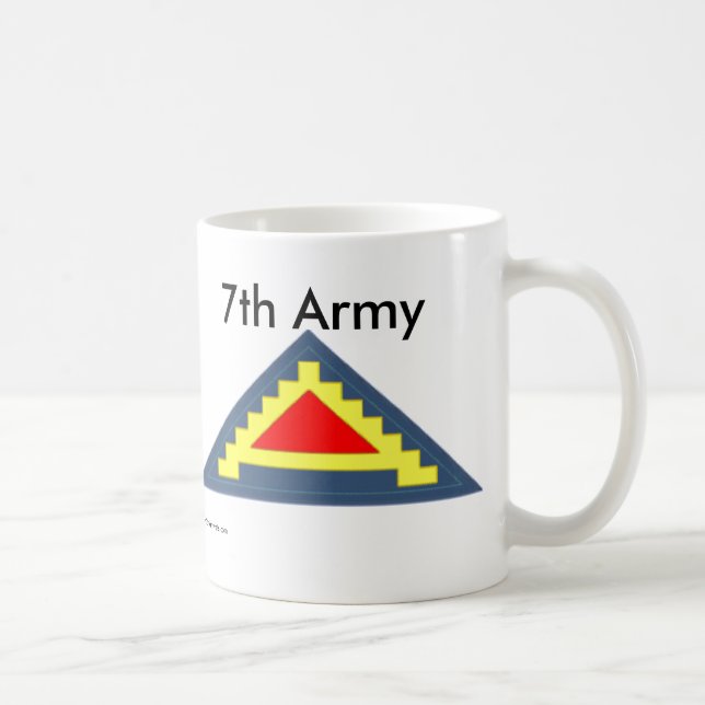 Taza De Café Séptimo ejército c-m (Derecha)