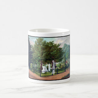 Taza De Café Sepulcro de Roberto E. Lee Visits Stonewall