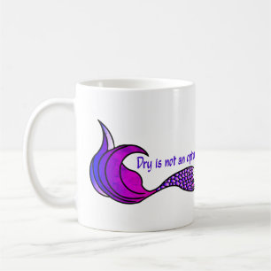 Taza De Café Sequear No Es Una Opción De Colar El Color Rosa/Pú