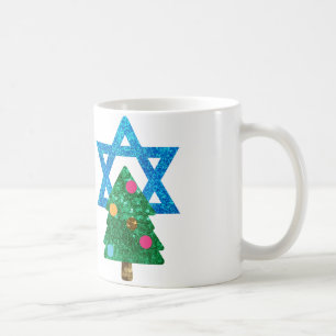 Taza De Café sequin christmukkah hanukkah