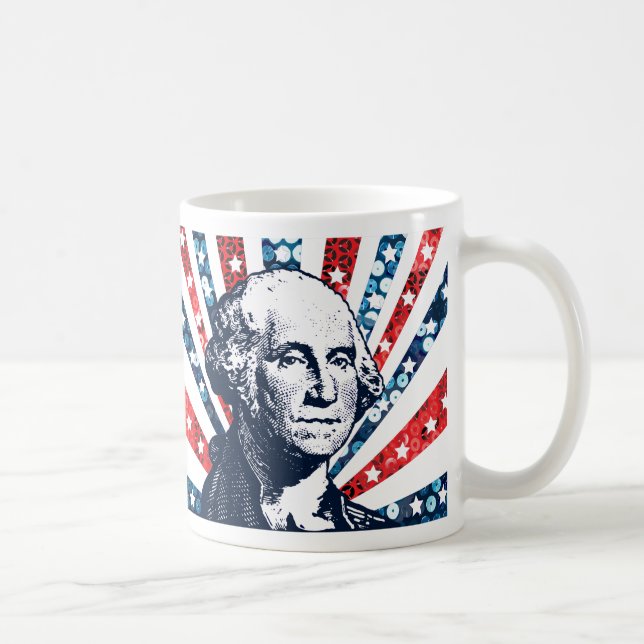 Taza De Café sequin george washington (Derecha)