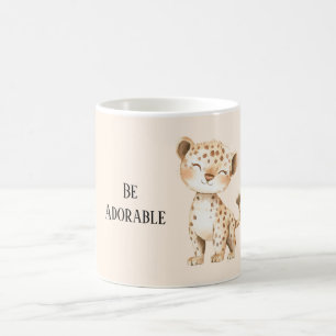 Taza De Café Ser adorable guepardo