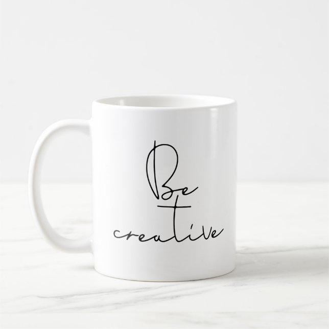 Taza De Café Ser creativo (Izquierda)