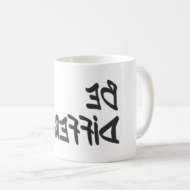 Taza De Café Ser diferente (Anverso derecho)