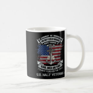 Taza De Café Ser dueño para siempre del título de bandera de ma