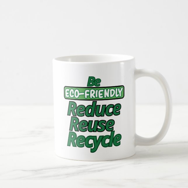Taza De Café Ser Ecoamistoso (Derecha)