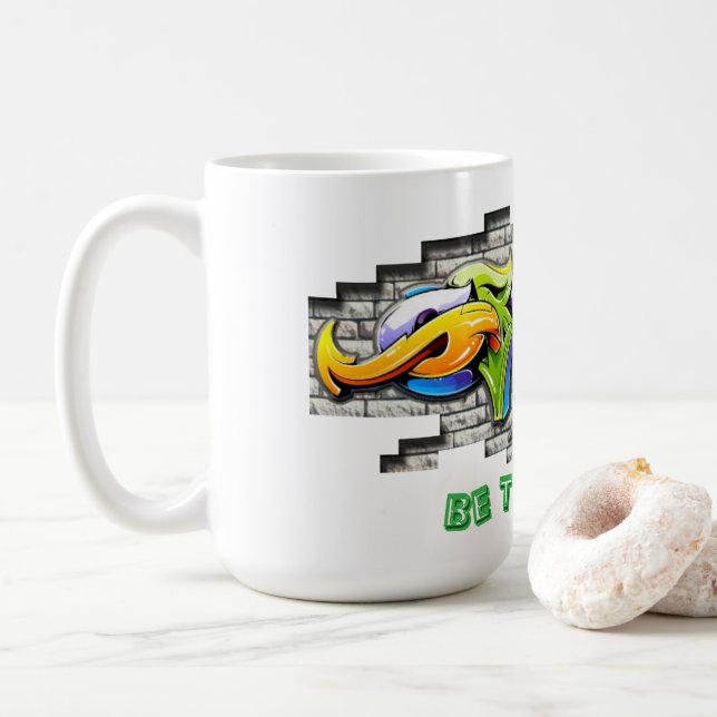 TAZA DE CAFÉ SER EL CHISTE (Con donut)