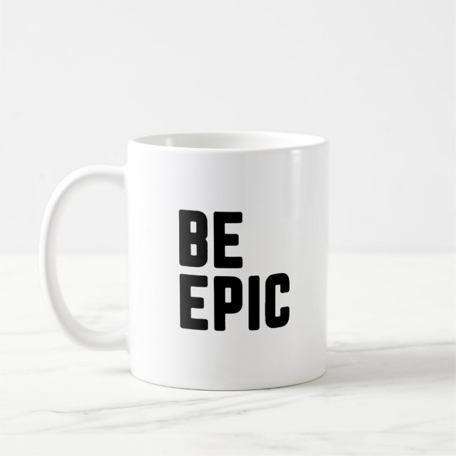 Taza De Café Ser épico (Izquierda)