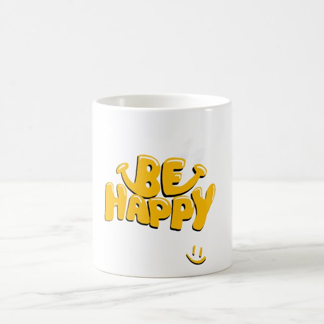 Taza De Café Ser feliz (Centro)