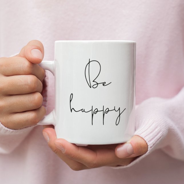 Taza De Café Ser feliz (Subido por el creador)
