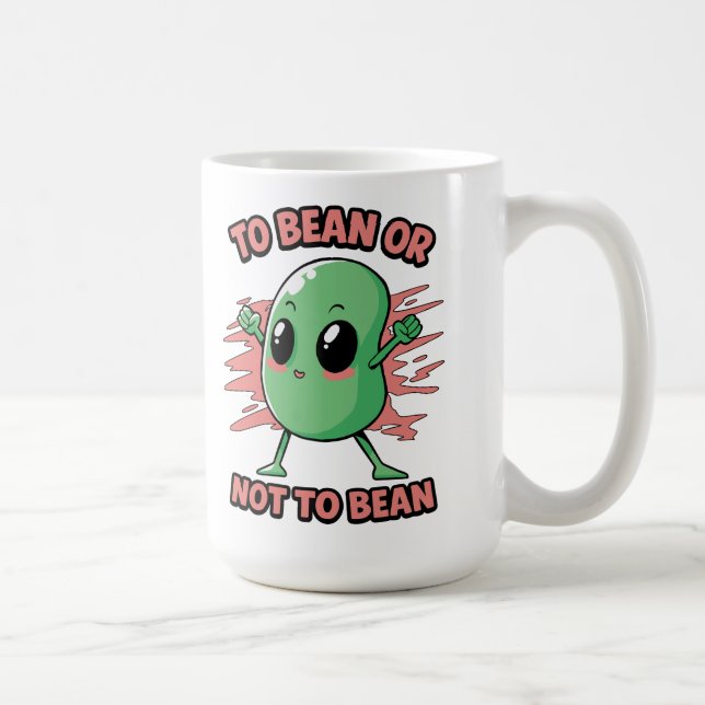 Taza De Café Ser frijol o no ser frijol (Derecha)