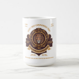 Taza De Café Ser fuerte y valiente