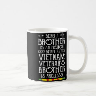 Taza De Café Ser Hermano Veterano de Vietnam es una Familia Ina