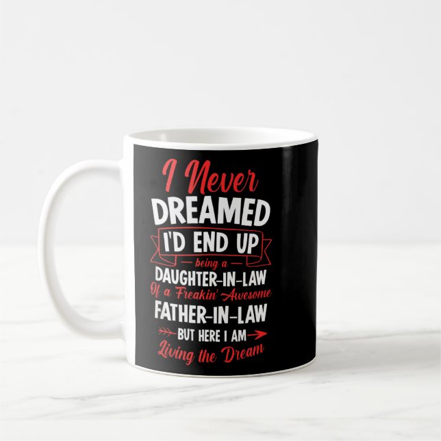 Taza De Café Ser Hija De La Ley De Un Fanático Falso (Izquierda)