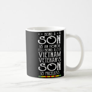 Taza De Café Ser hijo de un veterano de Vietnam es una familia