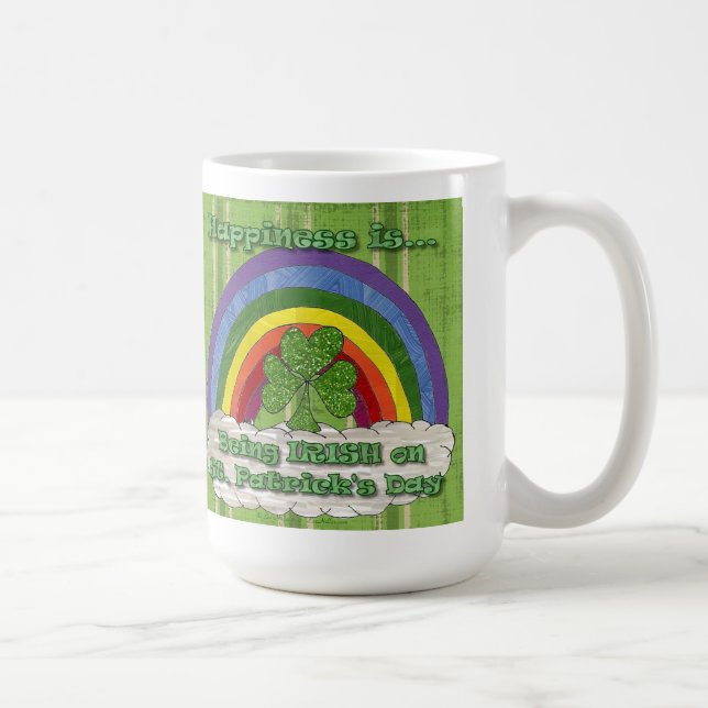 Taza De Café Ser irlandés en el café de San Patricio (Derecha)