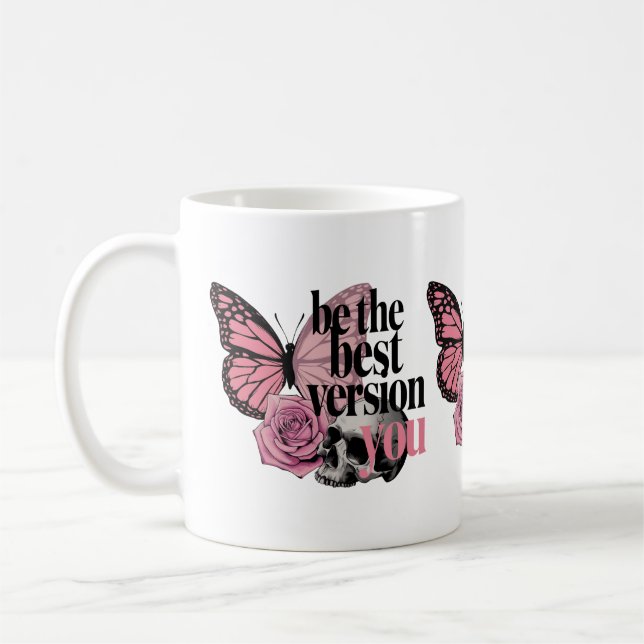 Taza De Café Ser la mejor versión que puedas (Izquierda)