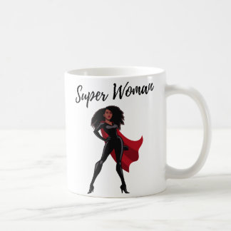 Taza De Café Ser mujer superpoderosa es mi café Mu
