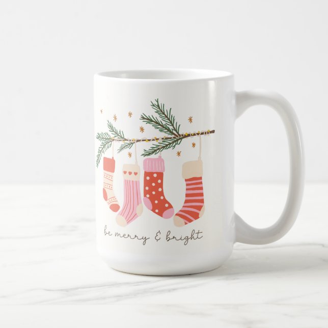 Taza De Café Ser Navidades amargos y brillantes en su rama (Derecha)