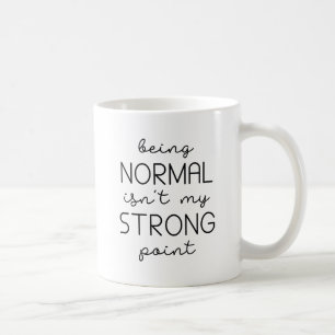 Taza De Café Ser Normal
