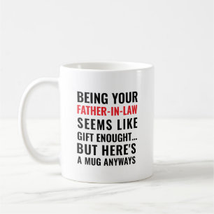 Taza De Café Ser padre político parece ser un regalo suficiente