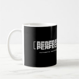Taza De Café Ser perfecto negrita Wave Mug