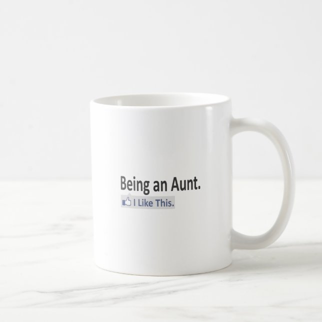 Taza De Café Ser tía... me gusta esto (Derecha)