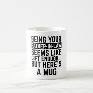 Taza De Café Ser tu suegro parece un regalo suficiente