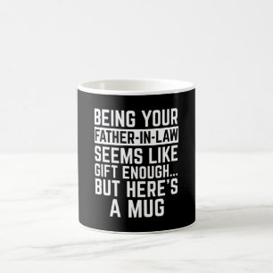 Taza De Café Ser tu suegro parece un regalo suficiente