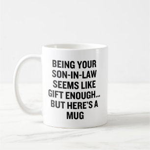 Taza De Café Ser tu yerno parece un regalo suficiente