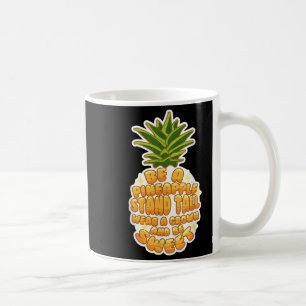 Taza De Café Ser un Sa Motivador De Frutas Tropicales De Piña C