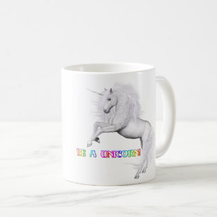 Taza De Café Ser unicornio