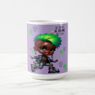 Taza De Café Ser valiente brujo