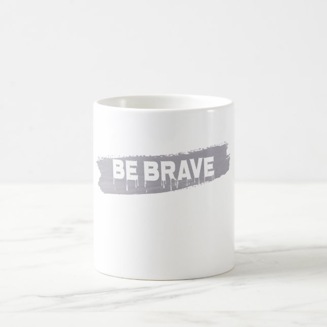 Taza De Café Ser valiente y inspirador (Centro)
