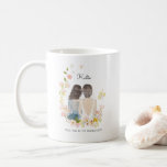 Taza De Café ¿Serás mi Bridesmaid/Maid of Honor Propuesta?<br><div class="desc">¿Serás Mi .. dama de honor, dama de honor, matrona de honor o boda de chica de flores que hará sonreír a sus chicas y los dejará con un gran placer que disfrutarán por muchos años. Corta poema al revés o escribe tu propio mensaje personalizado. Añada la redacción de su...</div>