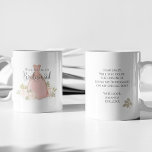 Taza De Café Serás mi Bridesmaid Rubor Watercolor<br><div class="desc">¿Serás mi dama de honor? Un diseño de tipografía de moda con un minimalista y elegante texto de solicitud para una fiesta nupcial, una bonito informal y a la vez elegante dama de honor. una forma moderna de preguntar a su dama de honor. Con un testamento usted es mi dama...</div>