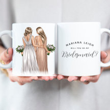 ¿Serás mi dama de honor? Chicas En Bastones