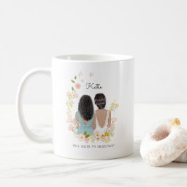 Taza De Café ¿Serás mi dama de honor/Propuesta de dama de honor